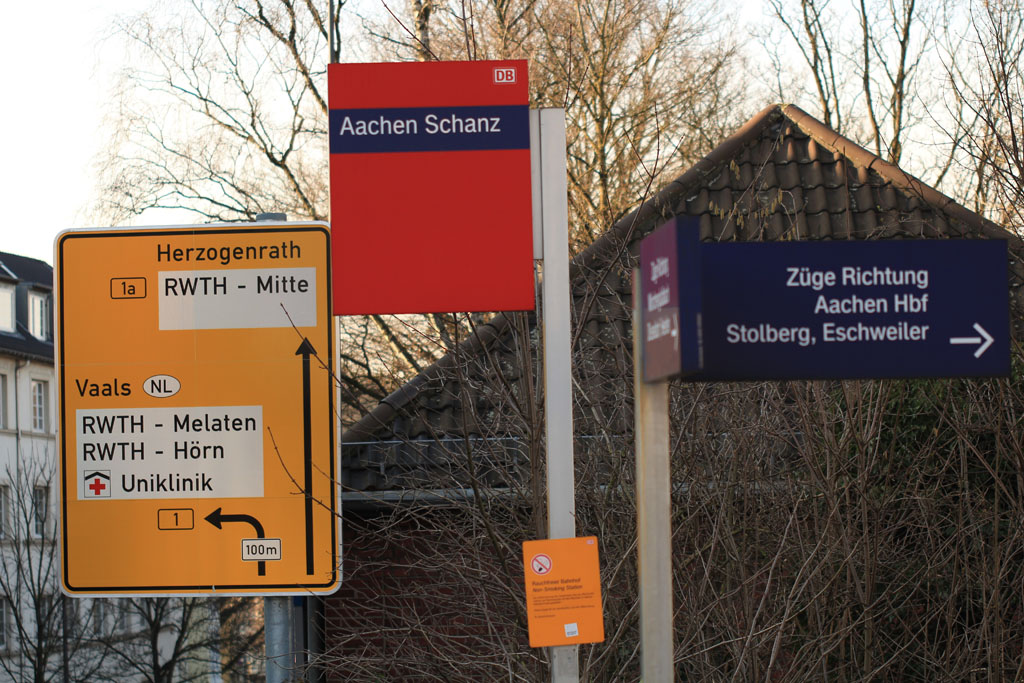 Komfortable Verkehrsanbindung, ob zur Uniklinik zum Hauptbahnhof oder nach Belgien oder in die Niederlande...